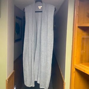Long Gray Women’s Tunic Vest